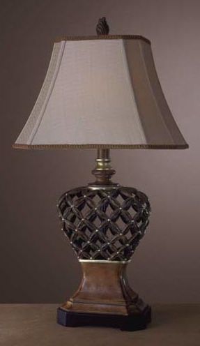 Ambience Open Lattice Table Lamp