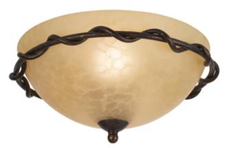 Italian Bronze Pull Chain Ceiling Fan Light Kit 84671