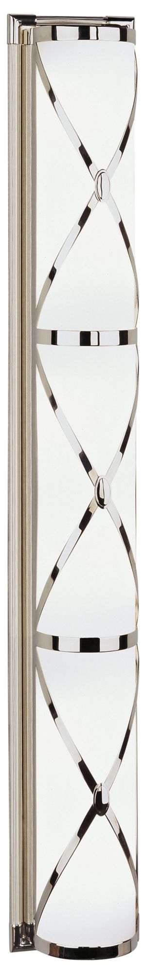 Drexel 36" Wide Polished Nickel ADA Wall Sconce