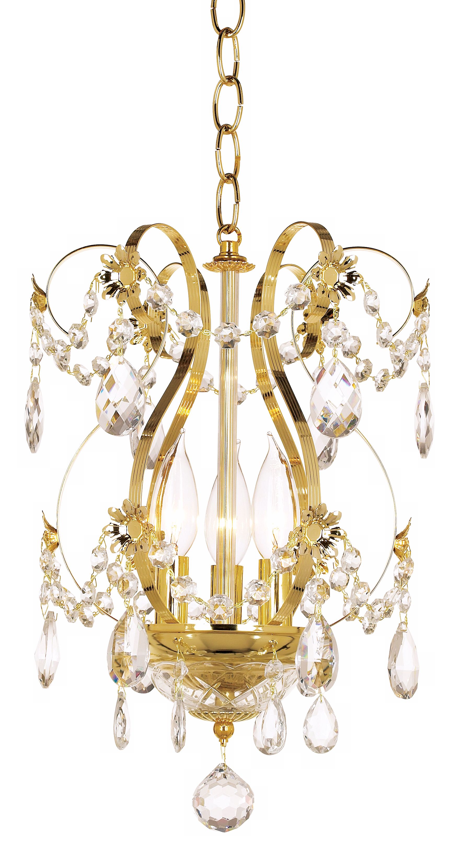 Schonbek Heritage Crystal Collection Mini Chandelier
