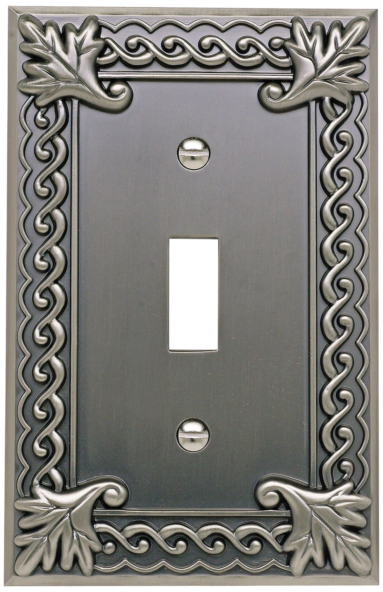 Venetian Collection Pewter Single Toggle Wall Plate
