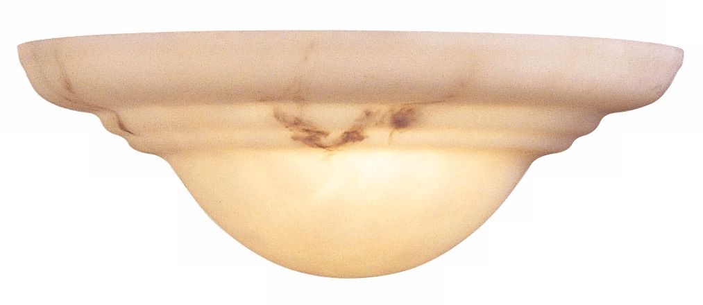 Alabaster Dust Glass Pocket Wall Sconce