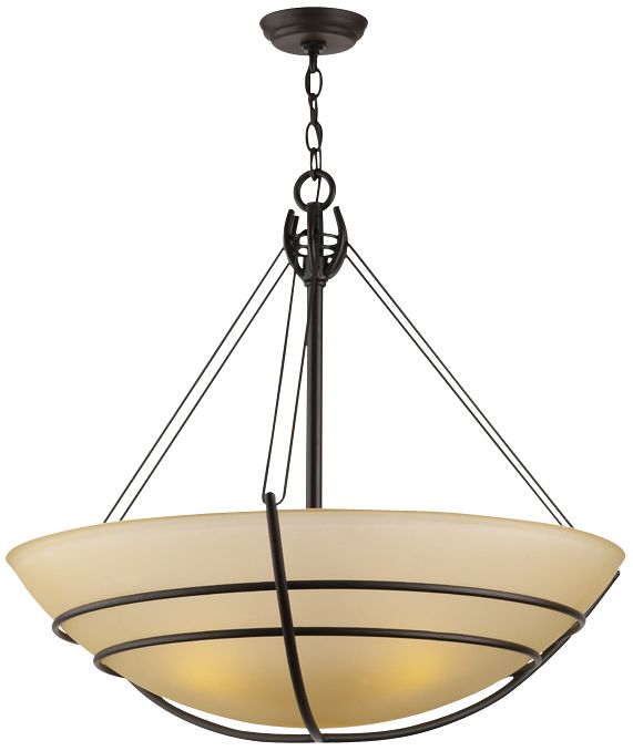 Forecast Kellar's Forge Collection Bronze 3-Light Pendant