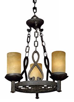 La Parra Collection 18 1/2" Wide Three Light Chandelier