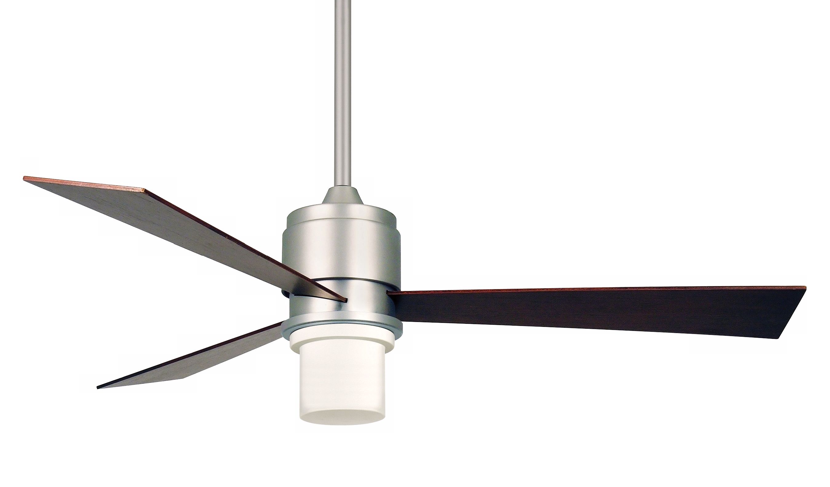 54" Fanimation Zonix Cherry Walnut Ceiling Fan with Light