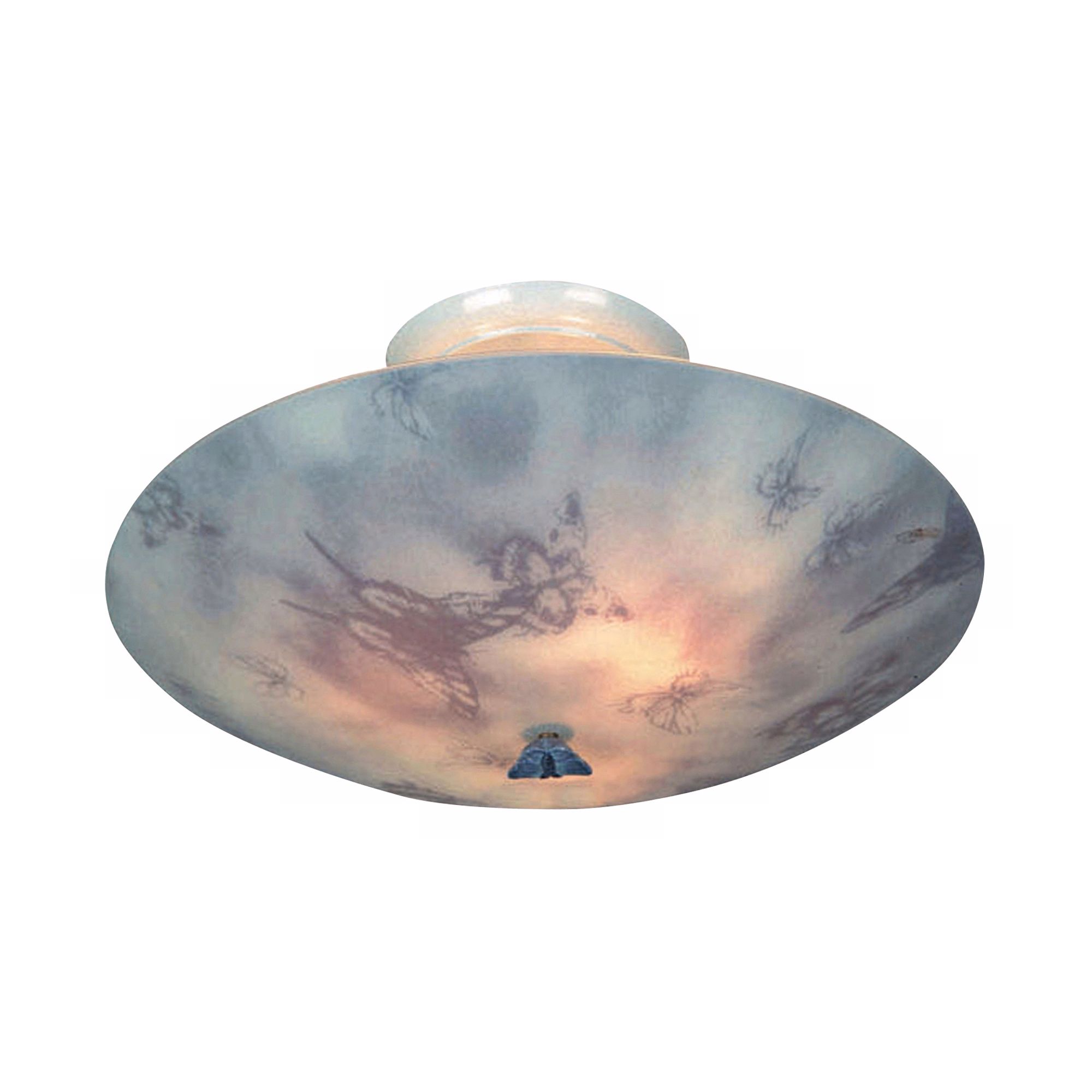 Butterfly Children's 17" Wide Ceiling Light Fixture