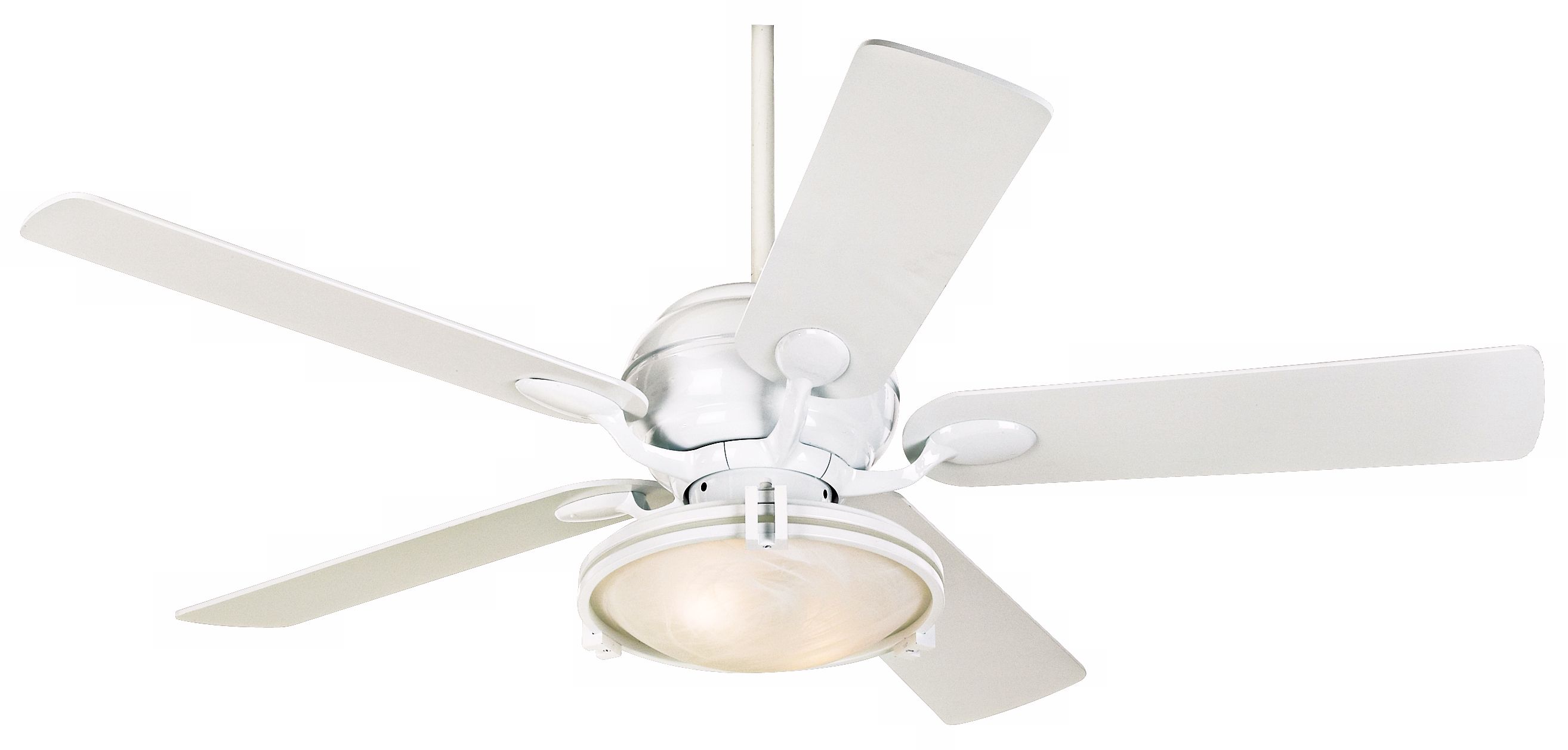 52" Casa Optima™ Marble Glass Ceiling Fan with Remote