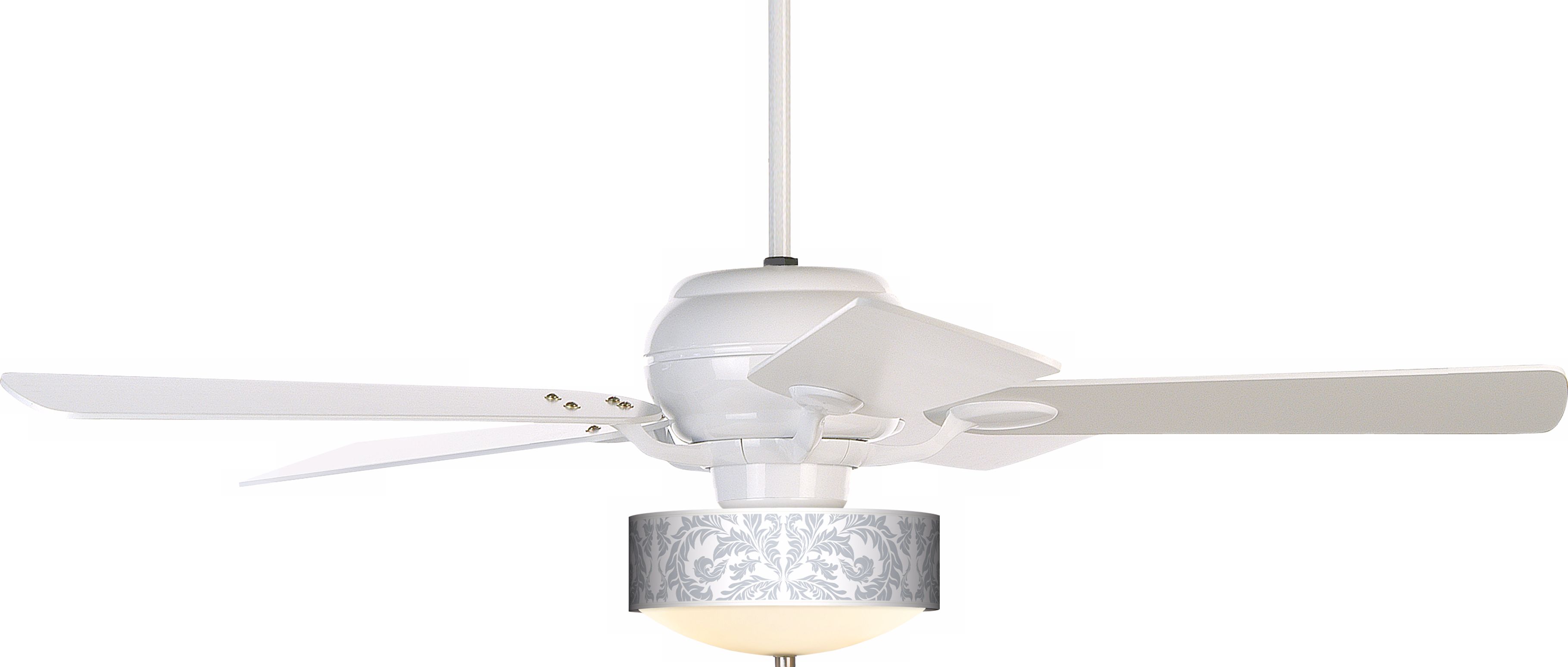 52" Casa Optima™ White Ceiling Fan