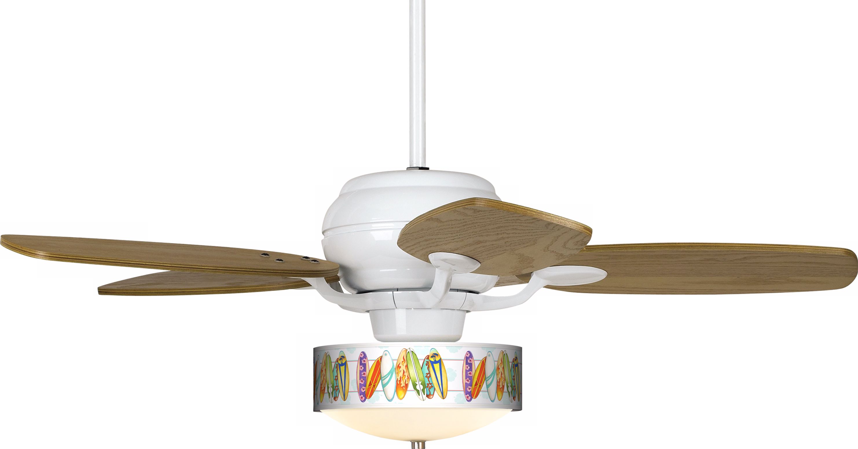 52" Casa Optima™ White Ceiling Fan