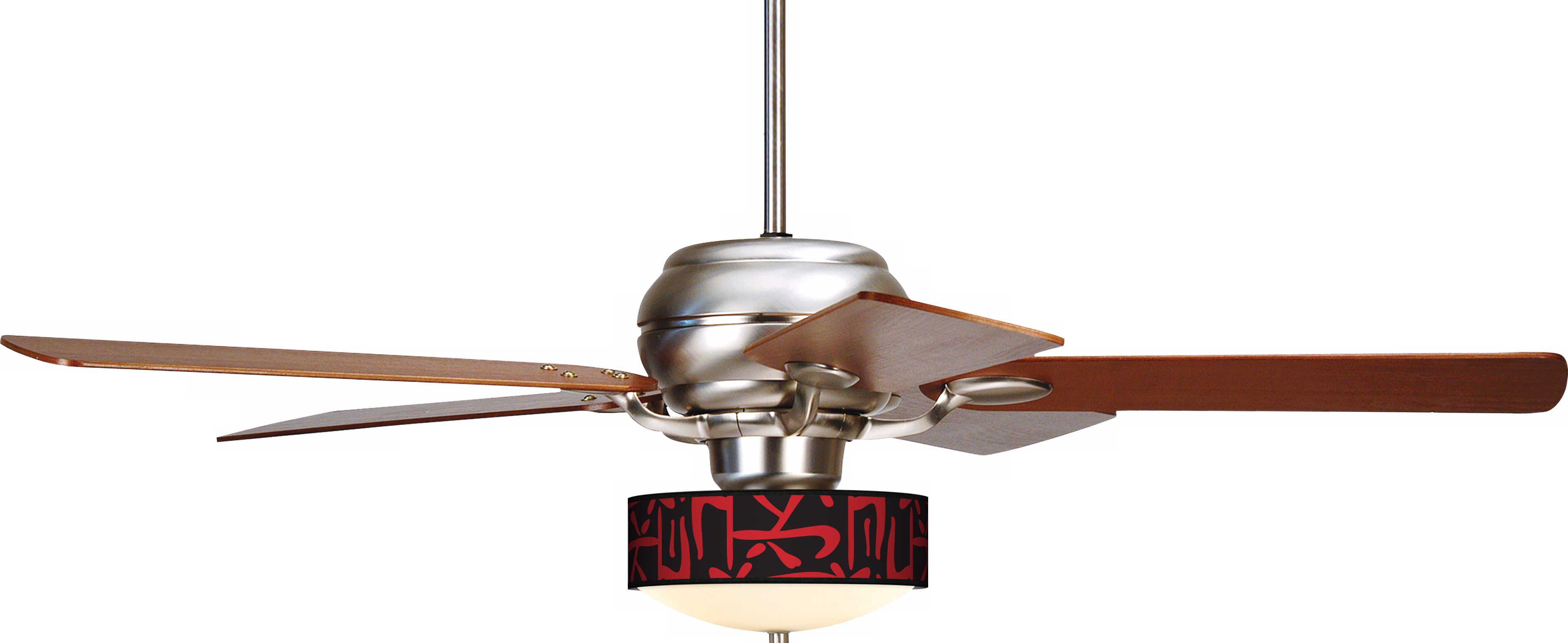 Casa Optima™ Brushed Steel Ceiling Fan