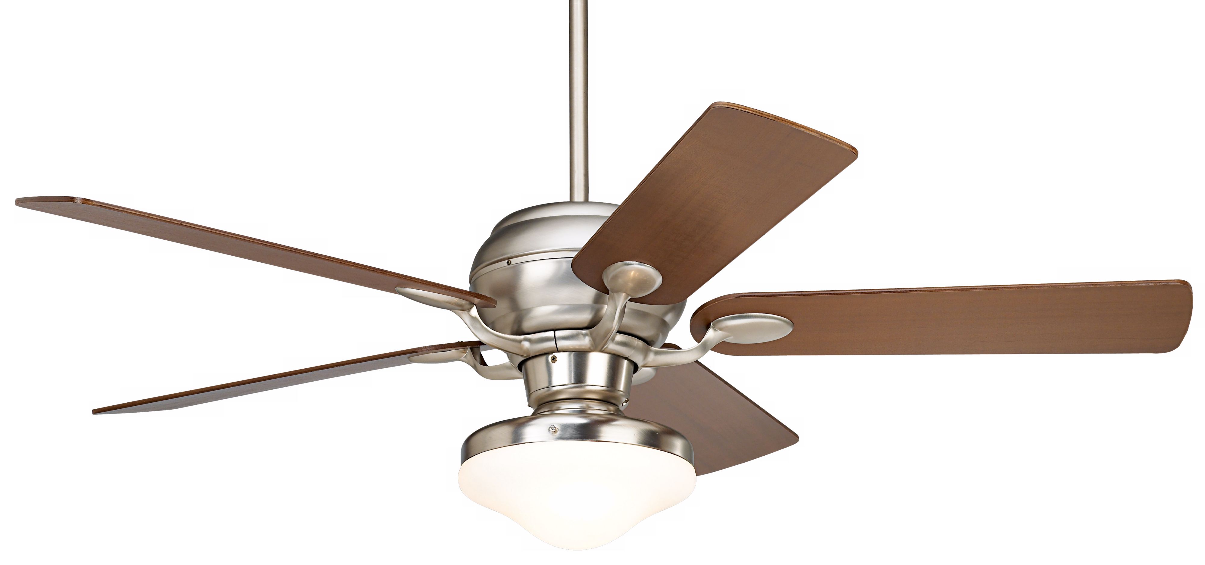 52" Casa Vieja Casa Optima Walnut Veneer Blades Ceiling Fan