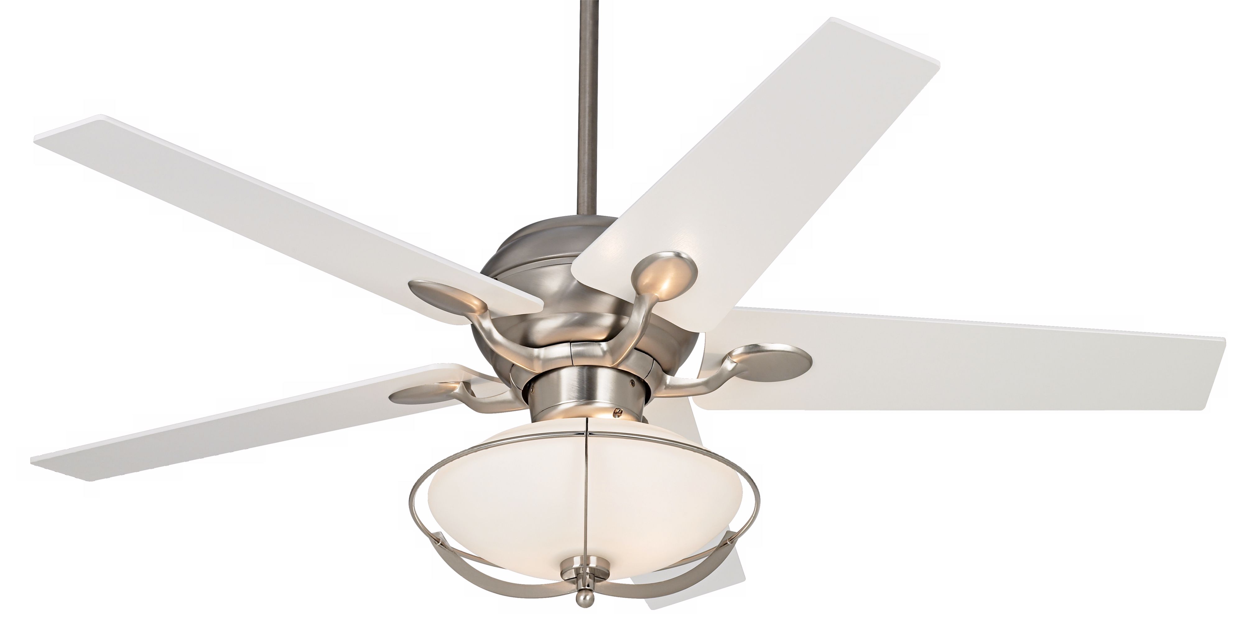 Casa Optima™ Brushed Steel Ceiling Fan