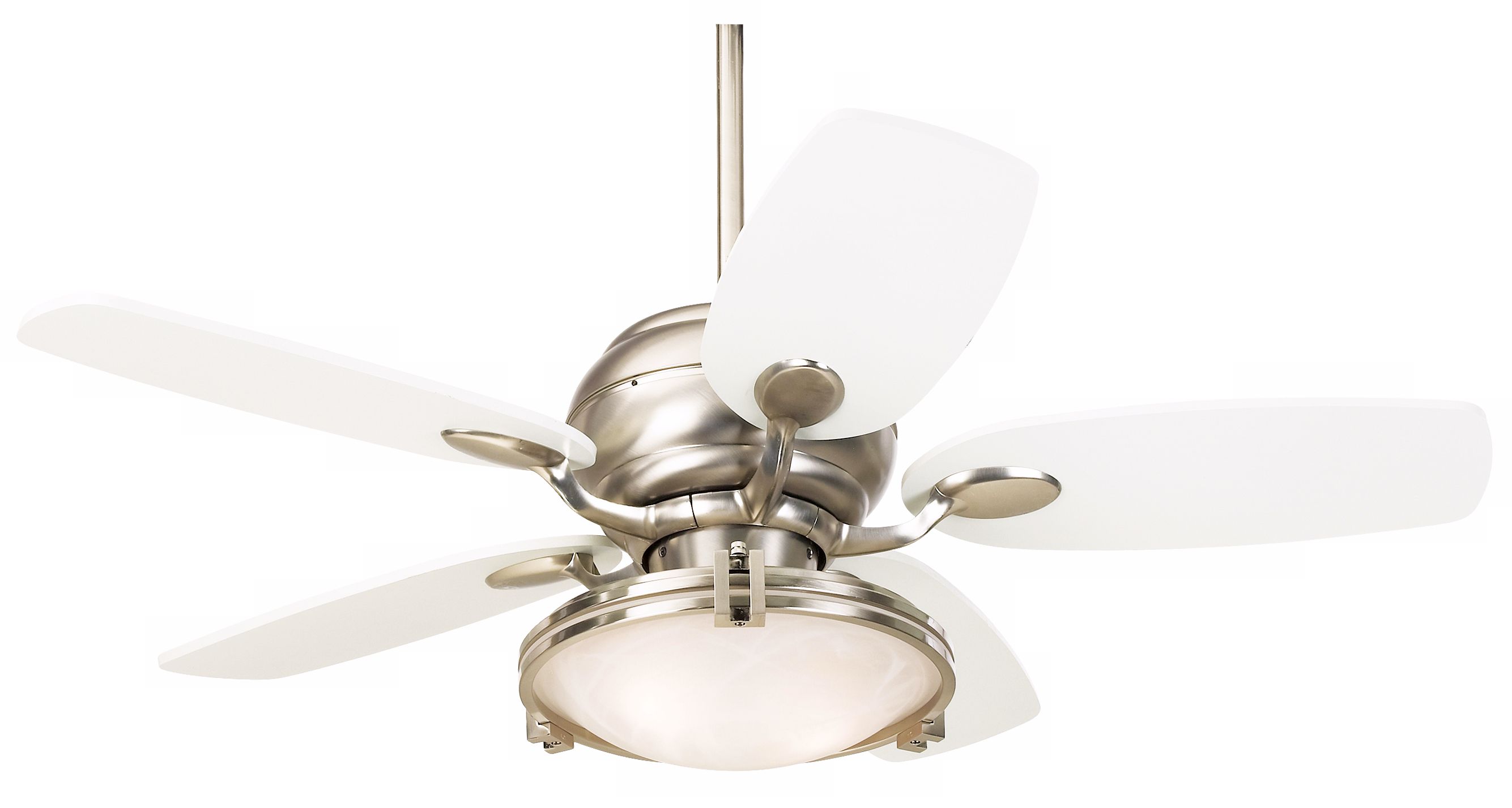 43" Casa Optima™ Brushed Steel Ceiling Fan with Remote