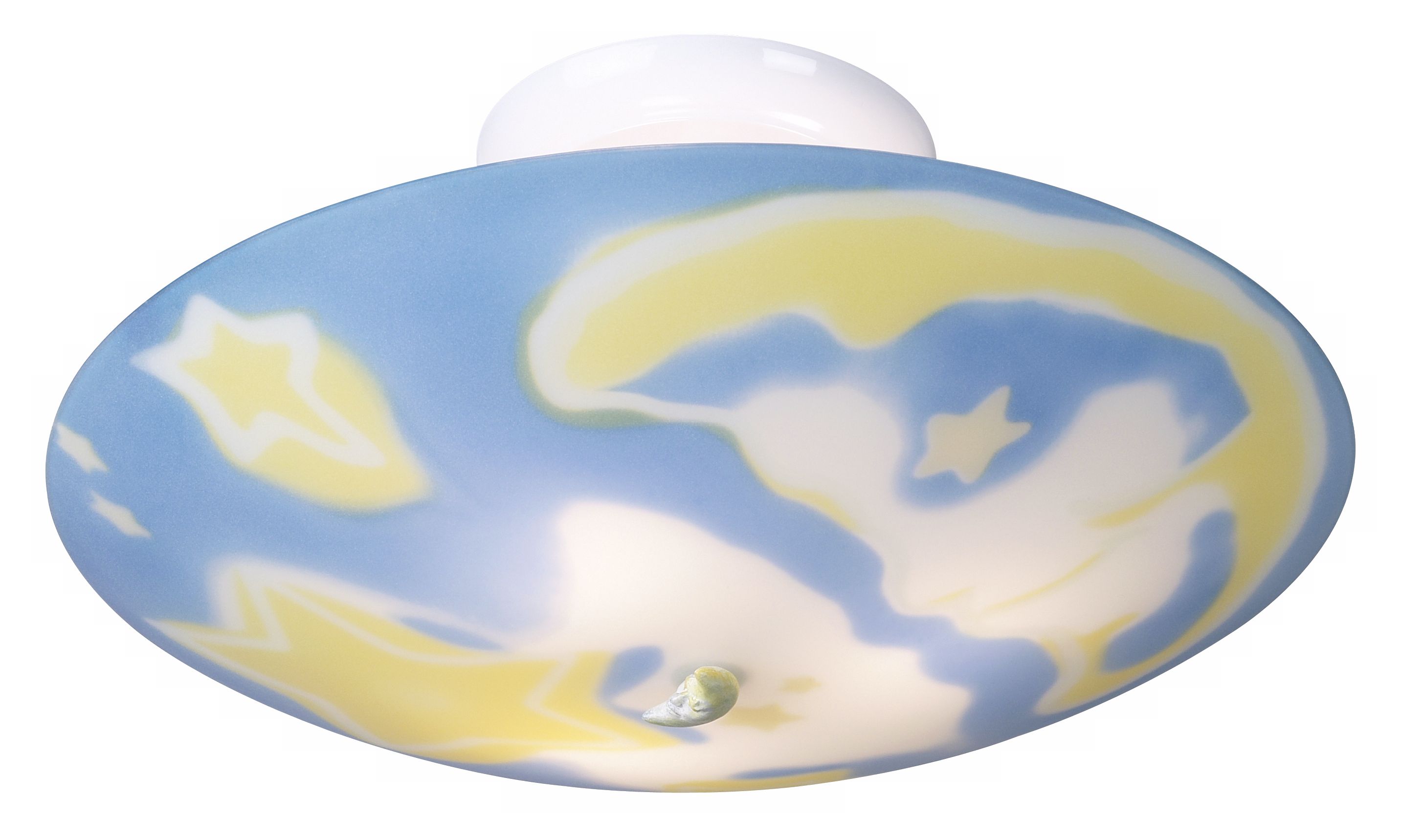 Celestial Glow-In-The-Dark 17" Wide Ceiling Light Fixture