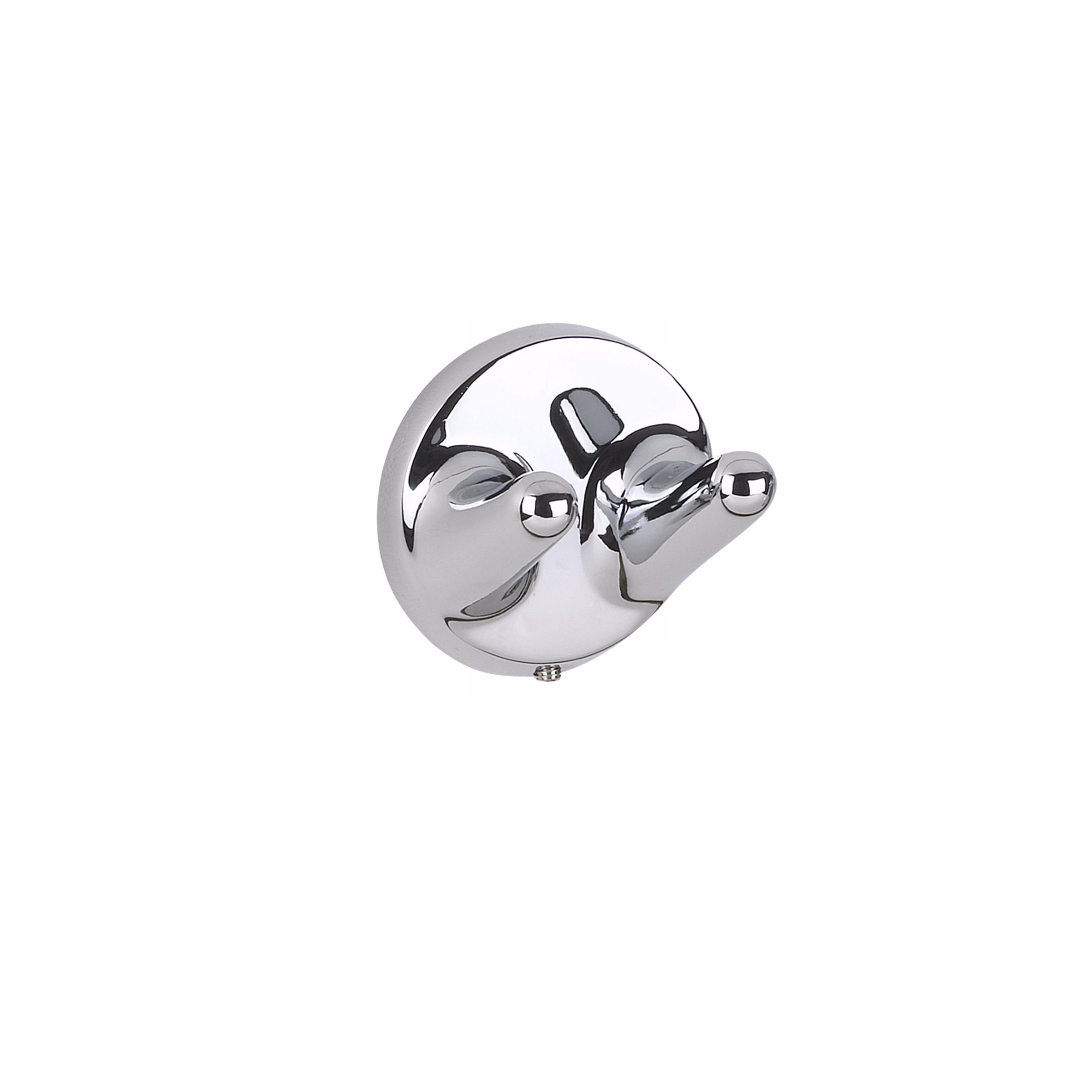 Diamondback Chrome Finish Double Robe Hook