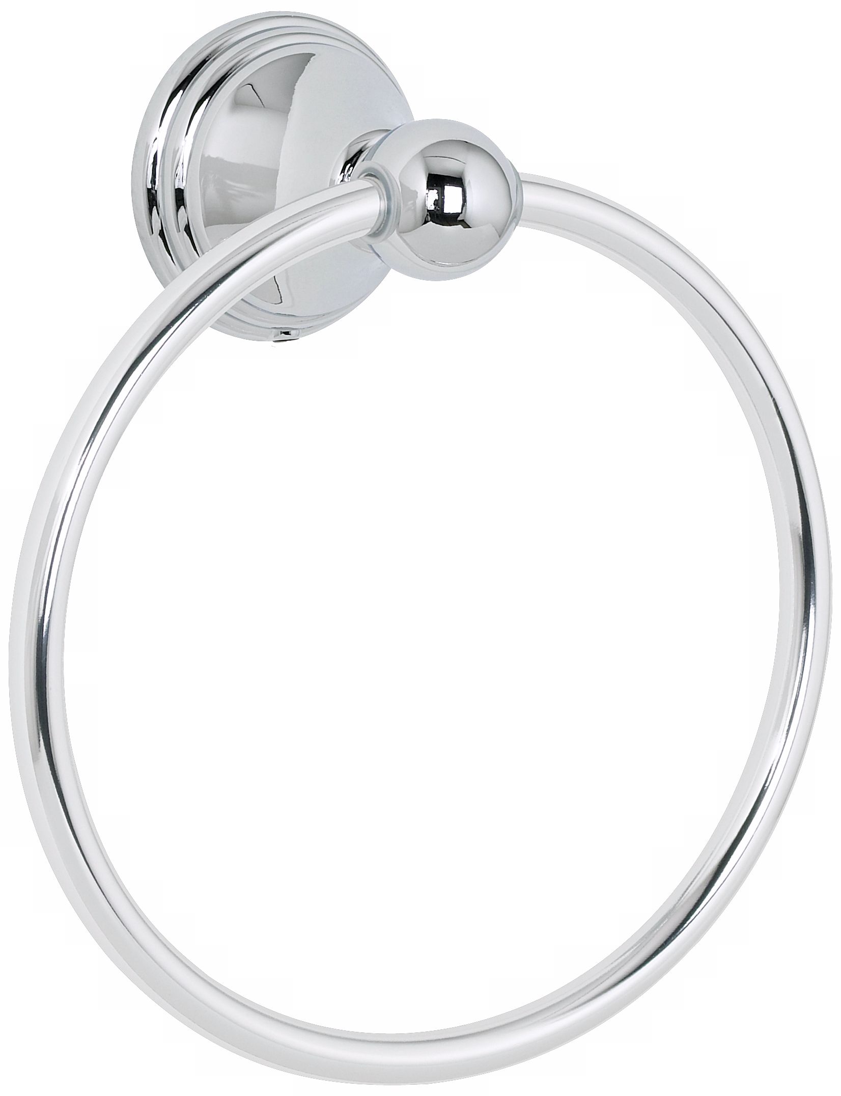 Florence Collection Chrome Towel Ring