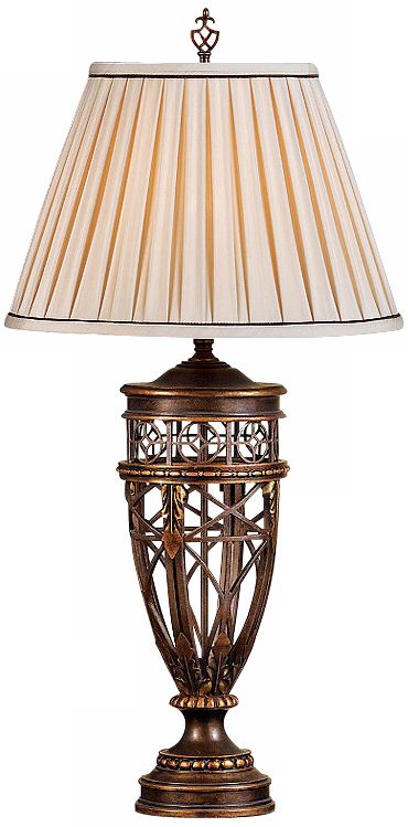 Murray Feiss Opera Collection Openwork Table Lamp
