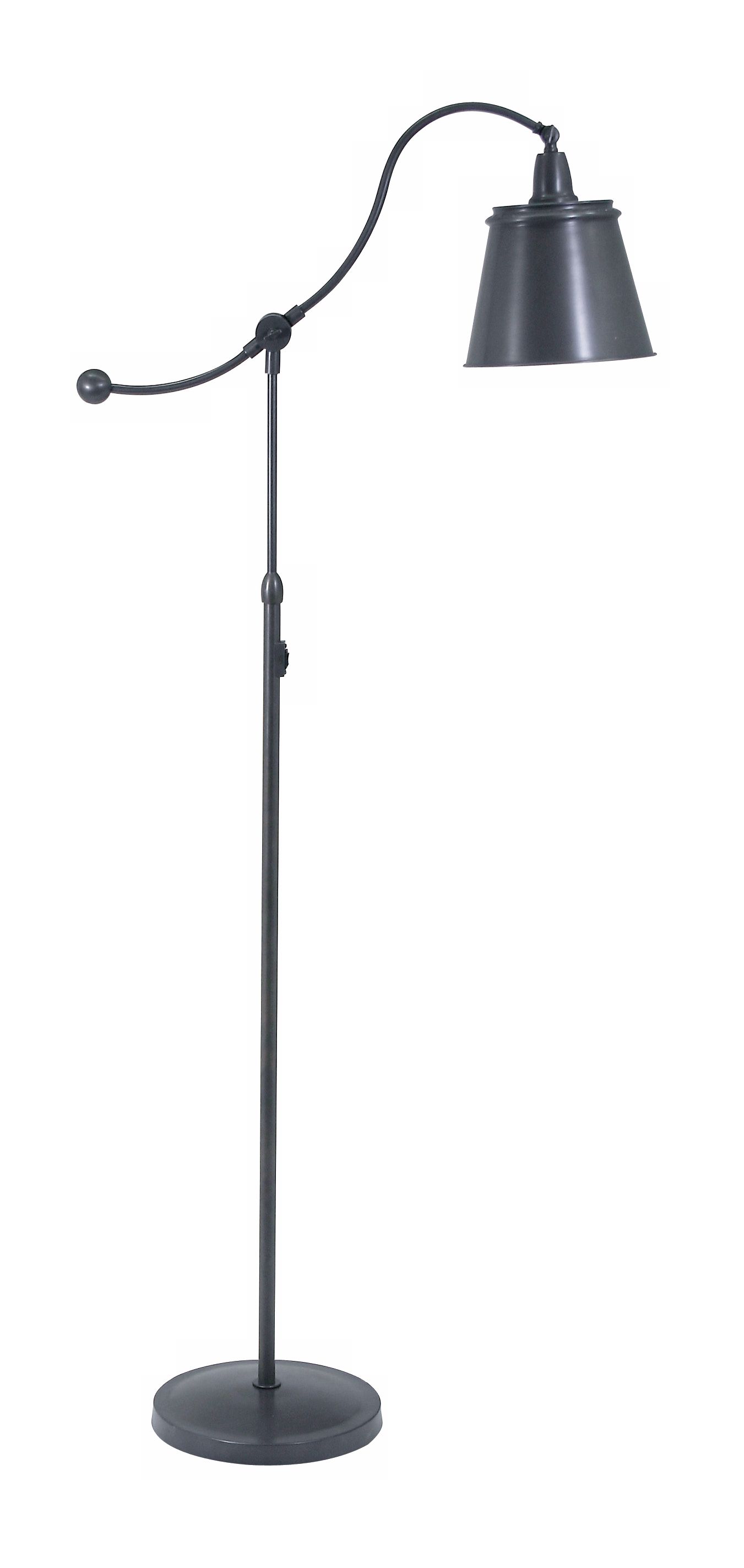 House of Troy Hyde Park Downbridge Bronze Floor Lamp