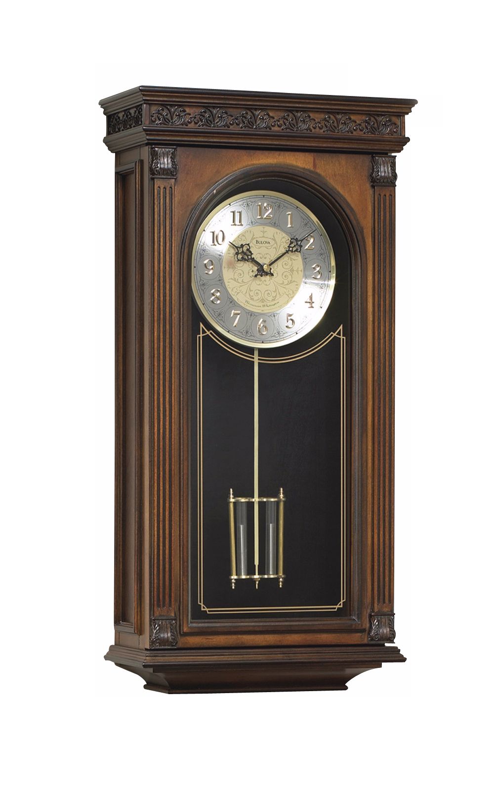 Bulova Laurien 24" High Wall Chime Clock