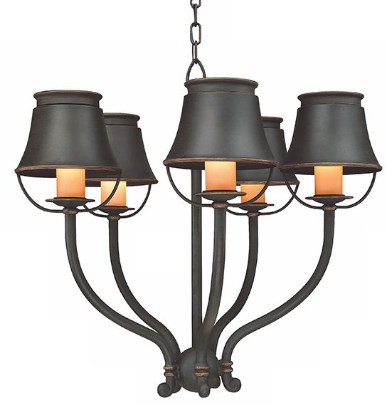 Madison Collection Five Light Outdoor Chandelier