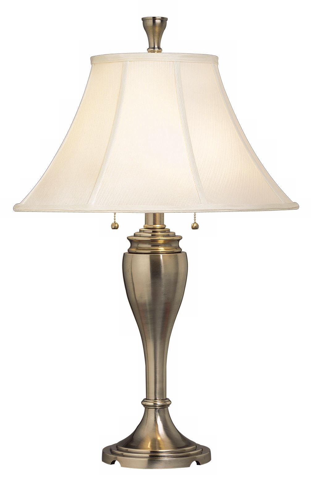 New Informality Brushed Nickel Table Lamp