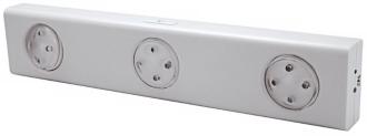 White Swiveling 3 Head LED Under Cabinet Light 88443