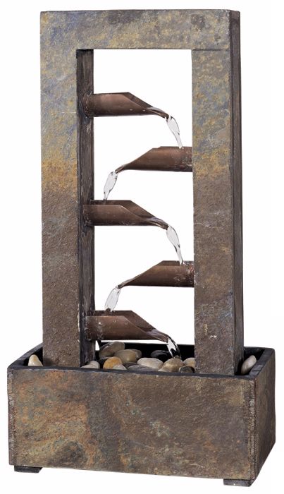Kenroy Home Waterdrop Indoor - Outdoor Table Top Fountain
