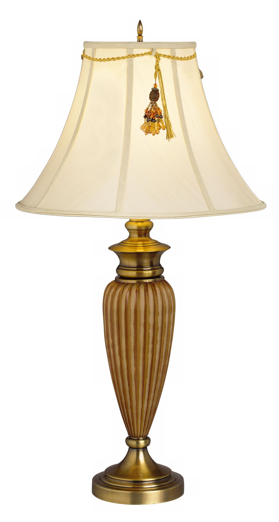 Kichler Collections World Views Ribbed Glass Table Lamp