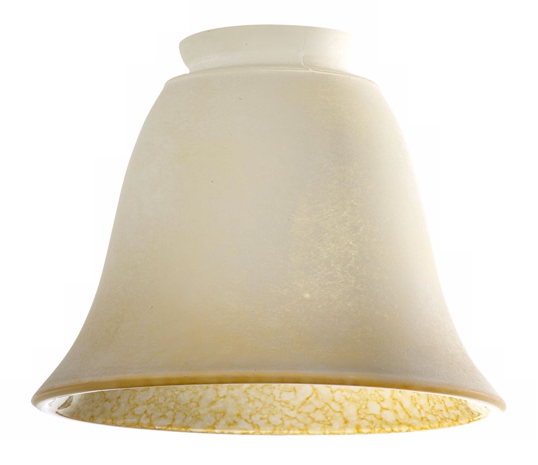 2 1/4" Fitter Set of 4 Faux Alabaster Glass Shades