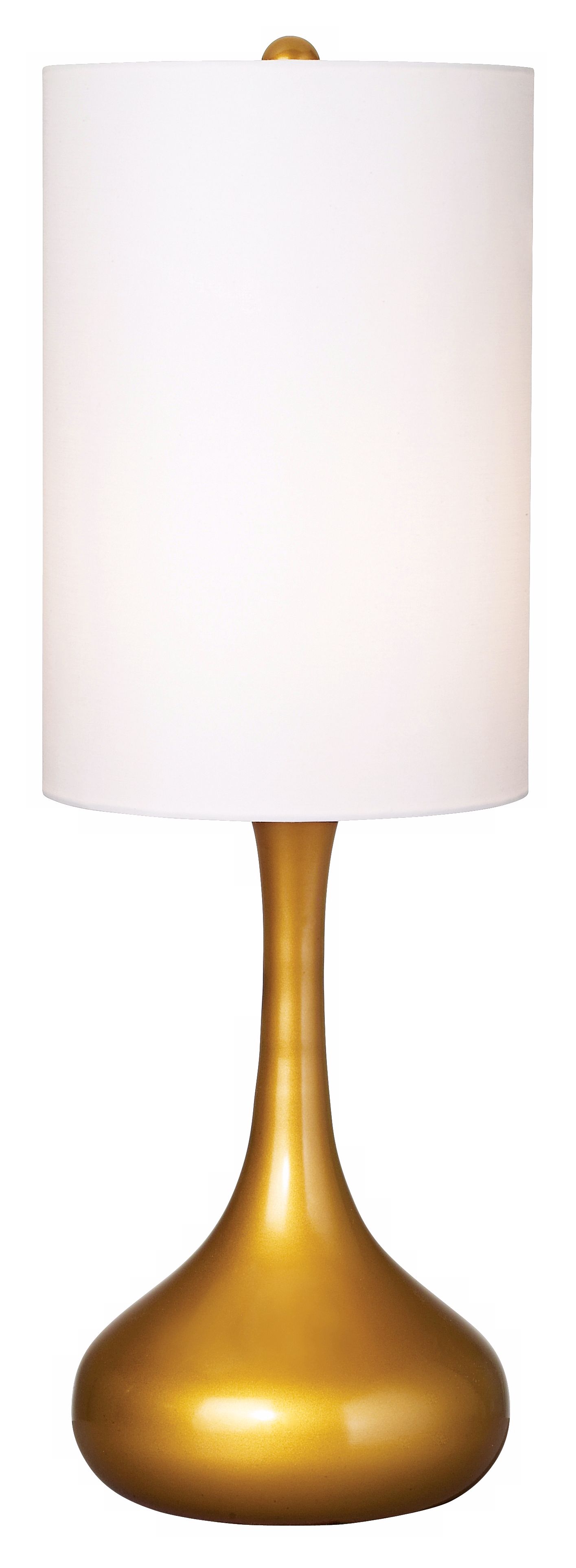 Copper Finish Moderne Table Lamp