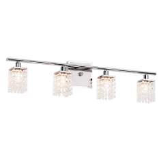 Bathroom Lighting Fixtures – Chrome Bath Lights & More at Lamps Plus