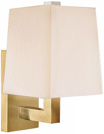 Doughnut Collection Antique Brass Wall Lamp
