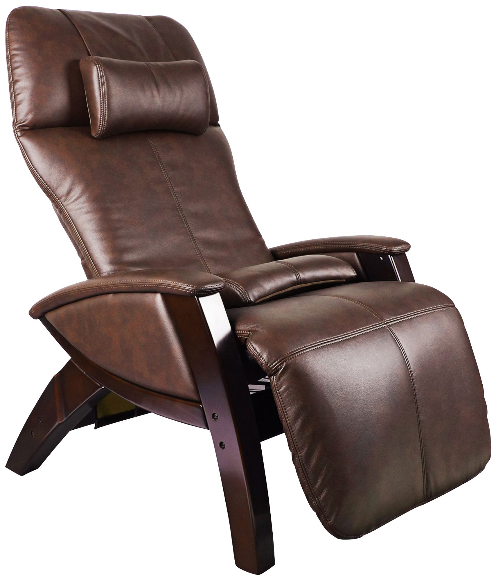 Svago Lusso Chocolate and Walnut Zero Gravity Massage Chair - Style # 8V599