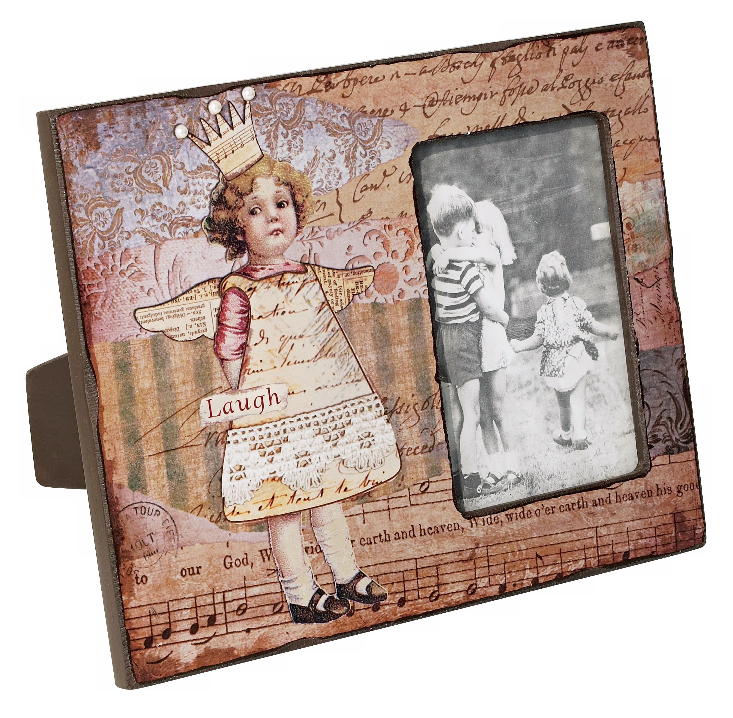 Little Girl with Crown Picture Frame