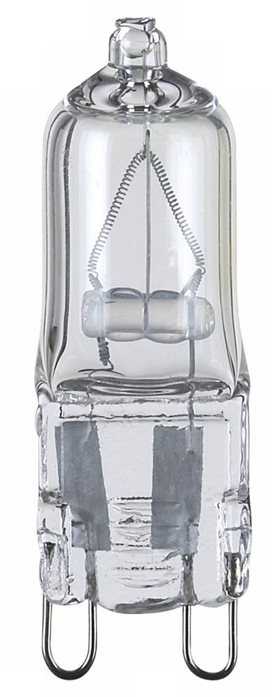 25-watts  G9 120-volts Halogen clear