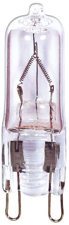 Satco 75 Watt G9 120 Volt Halogen Clear Light Bulb