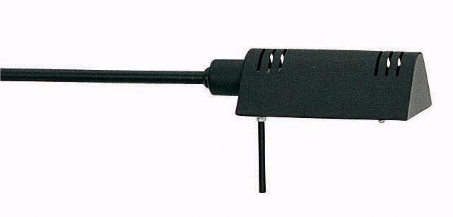 Black Pharmacy Style Plug-In Swing Arm Wall Lamp