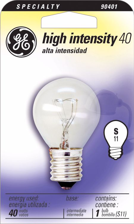 GE 40 Watt High Intensity Bulb
