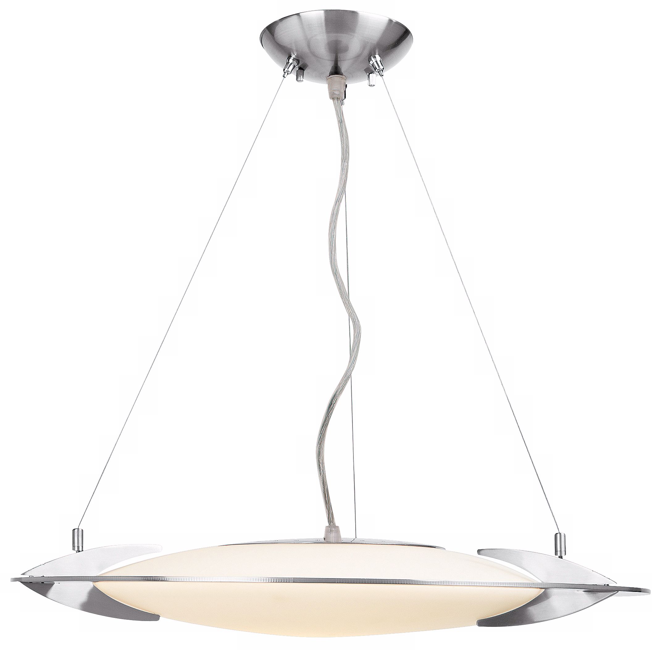 Cable and Glass Chandelier