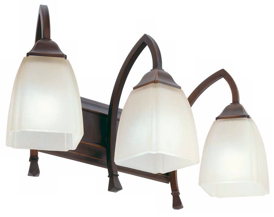 Piedmount Collection 24" Wide Bronze Bathroom Light Fixture