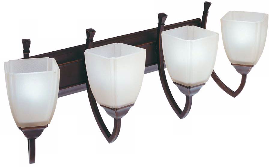 Piedmount Collection 33 3/4" Wide Bronze Bathroom Light