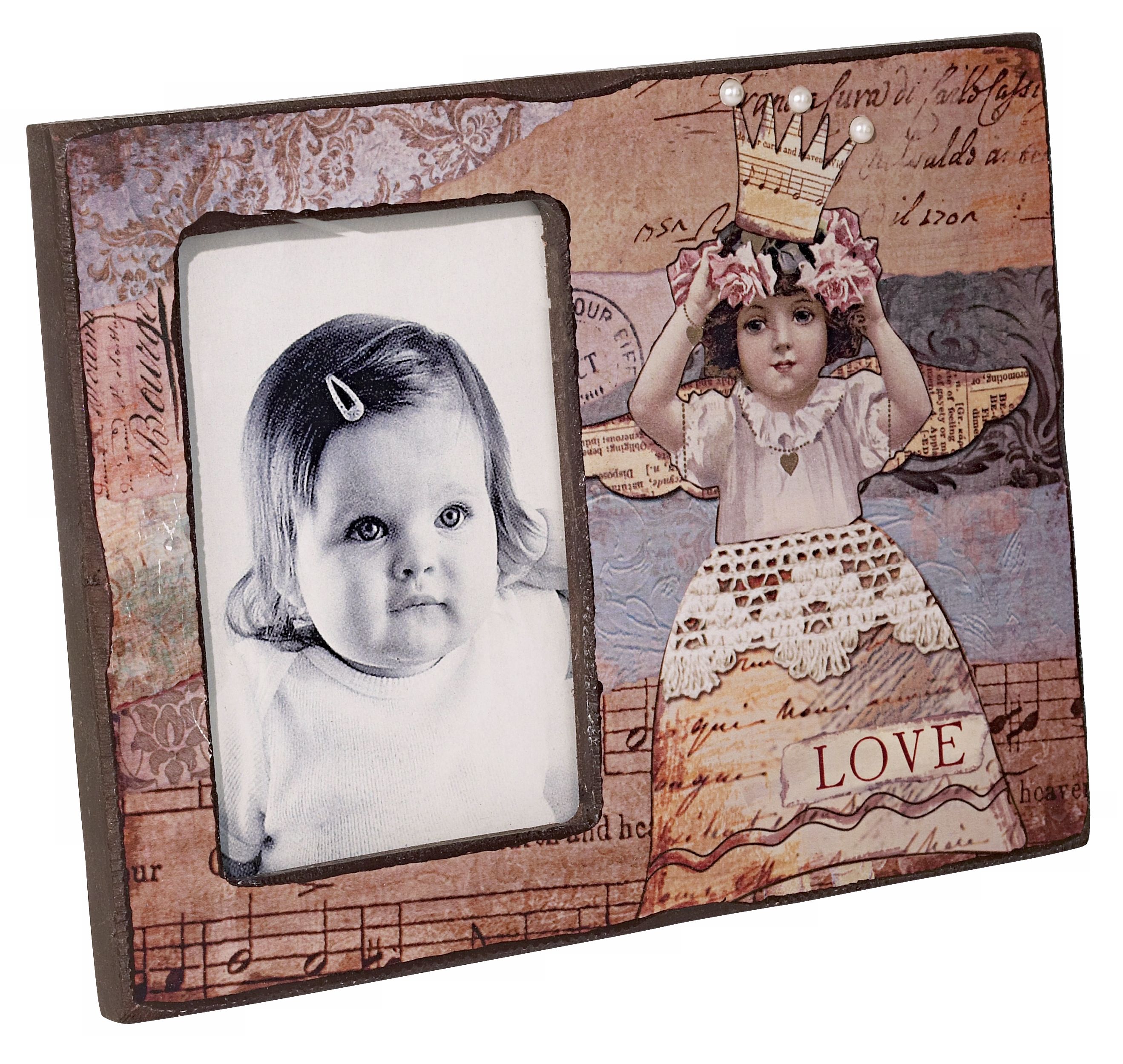 Vintage Little Princess Picture Frame