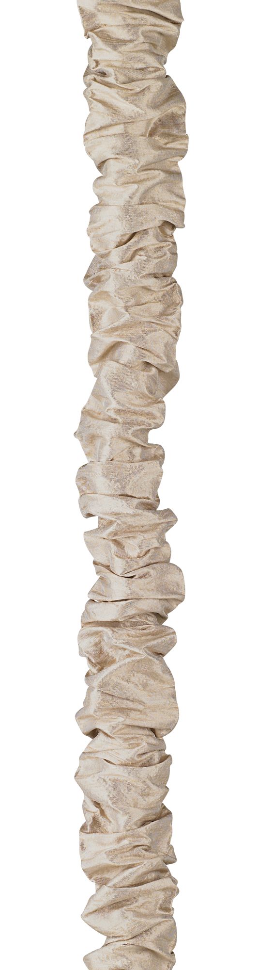 Ivory Silk 46 1/2" Long Chandelier Chain Cord Cover