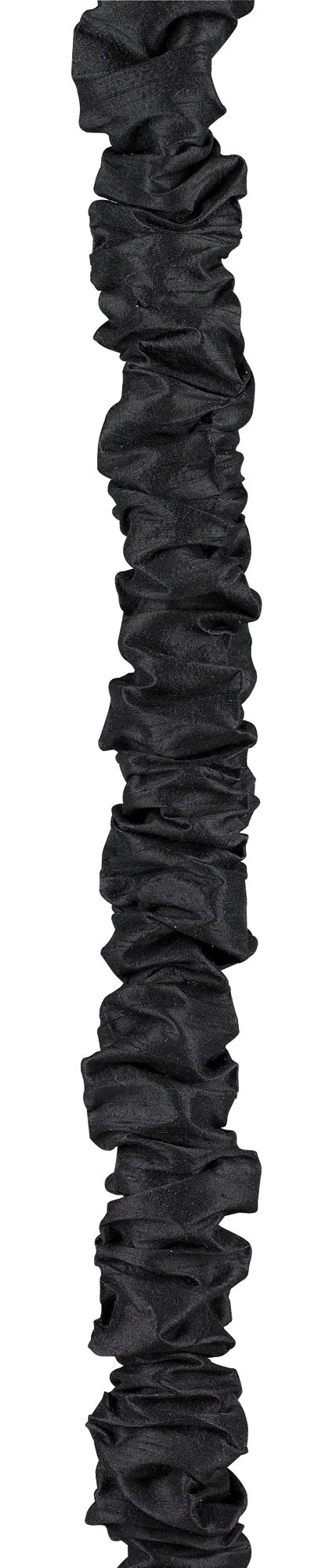 Black Silk 46 1/2" Long  Chandelier Chain Cord Cover