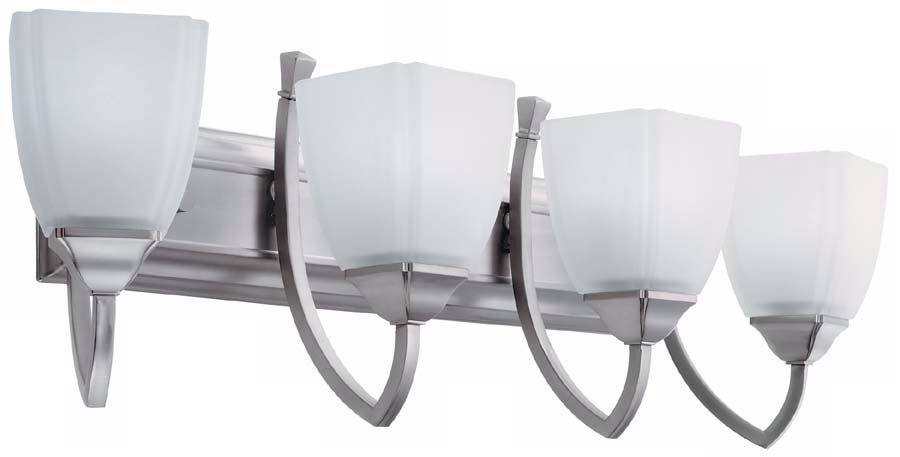 Piedmount Collection 33 3 /4" Wide Nickel Bathroom Light