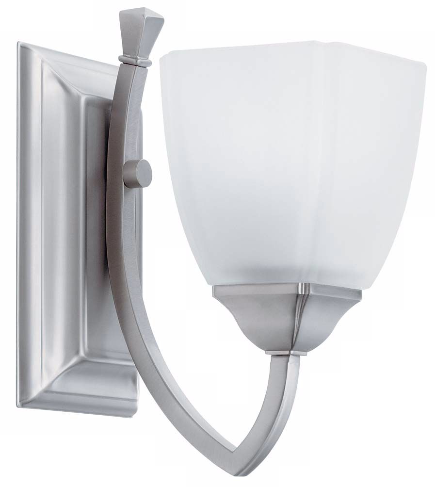 Piedmount Collection 10 1/2" High Nickel Wall Sconce