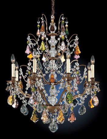 Schonbek Gallia Collection 28" Wide Crystal Chandelier