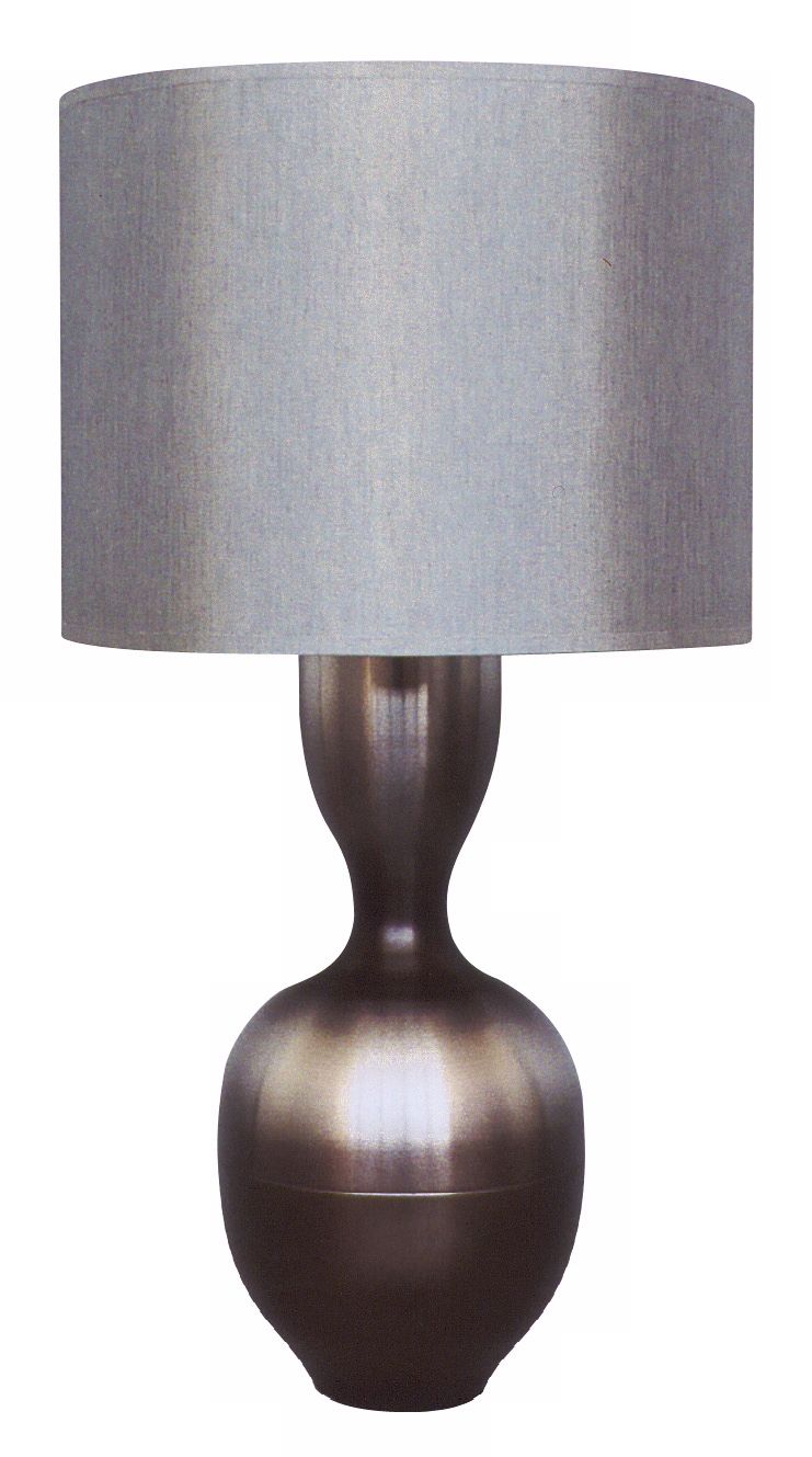 Babette Holland Ruby Smoke Finish Table Lamp