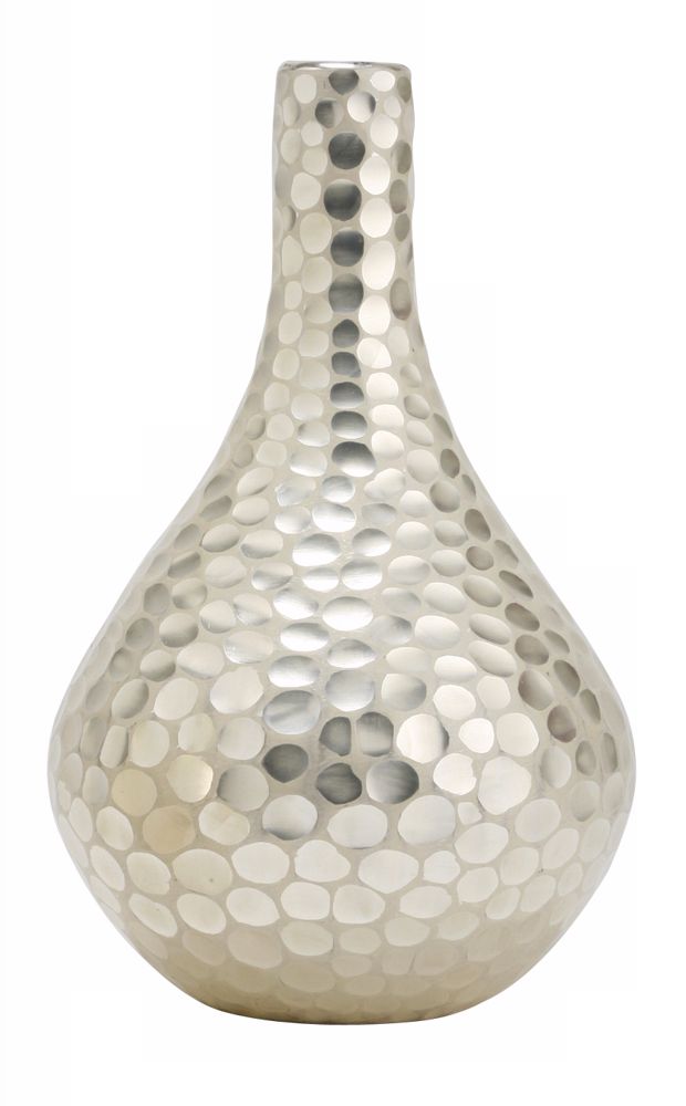 Tortoise Large Silver Vase