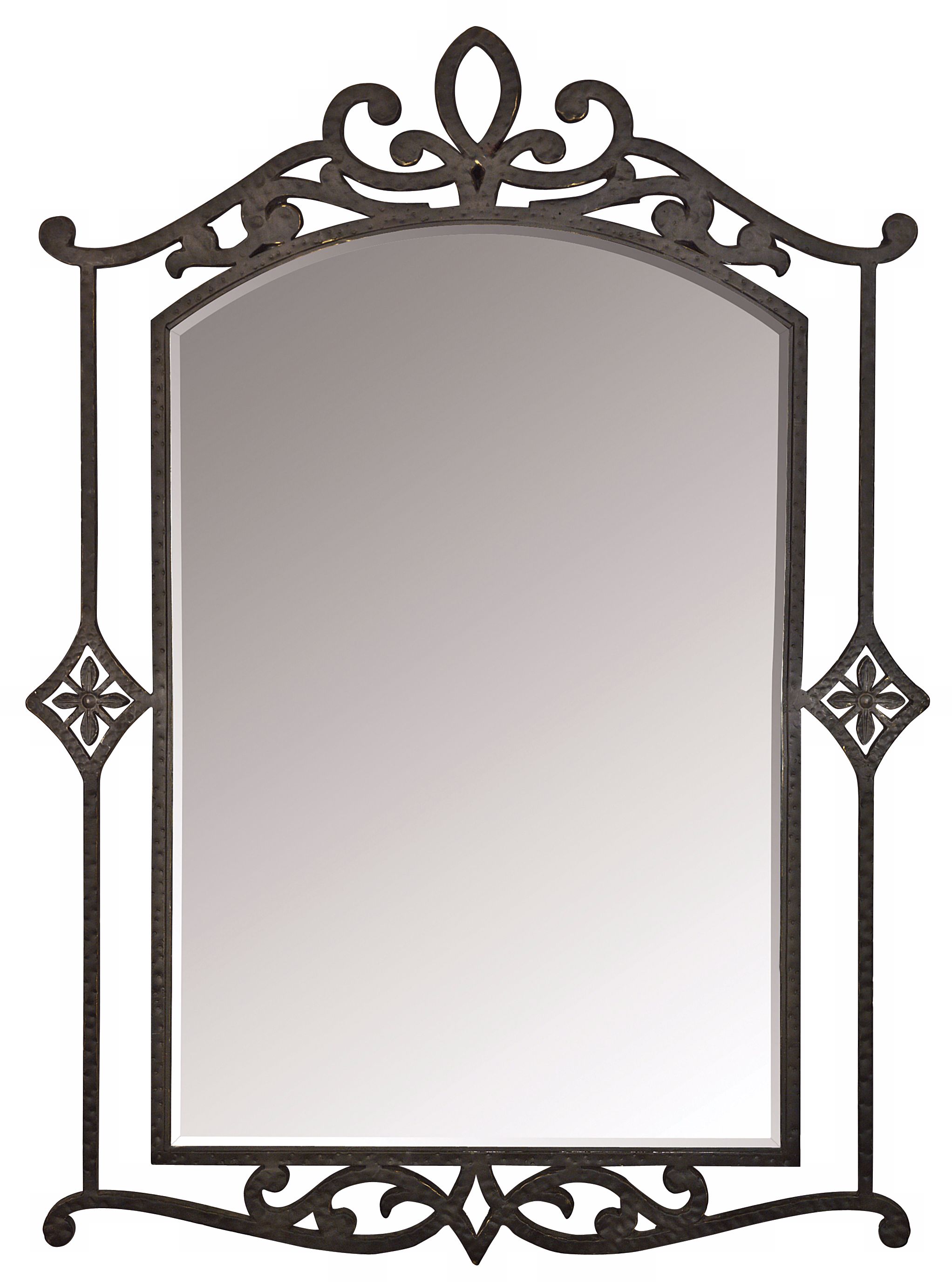 La Parra Collection Hand-Forged 40" High Wall Mirror